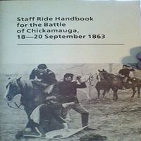 Priručnik za vožnju u prijedlogu za bitku kod Chickamauge, 18. - rujan 1863., meke korice B00351Smns
