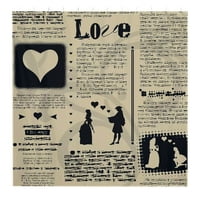 Valentine's Dom Decor - Love Heart Theme Tema za Curtance Obne za tuširanje