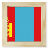 Mongolija Nacionalna zastava Asia Country Square Frame Frame Frame Framel Tablet