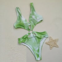 Žene kupaćih kostima Jedna kravata Dye kupaći kostimi za uzgoj za letnje ljeto Bikini Brzo suho kupaće