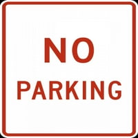 Prometni i skladišni znakovi - R8-3A-bez parking znaka aluminijumski znak ulica odobrenog natpis 0.