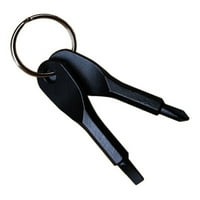Wozhidaoke Početna Višenamjenski džep mini alat za odvijač Key prsten Portable OU uredski materijal