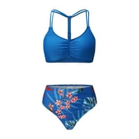 Plus size kupaći kostimi s rukavima na plaži s rukavima dva odijela plivajuće kupaće kostime za žene
