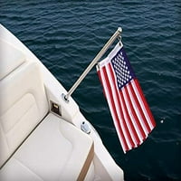 Brod od nehrđajućeg čelika Zastava STANCHION Sjajan Polirano glatko za čamac Yacht RV ATV brod za brod