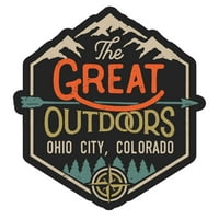 Ohio City Colorado The Great na otvorenom dizajn naljepnica vinilne naljepnice