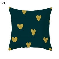 Jastuk zeleni zlatni geometrijski apstraktni umjetnički jastučnica luksuzna kućna dekor kauč jastučnica