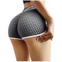 Penskeiy Women Bašični klizni kratke hlače Kompresioniranje nogavica Yoga kratke hlače Zaštitni sportovi