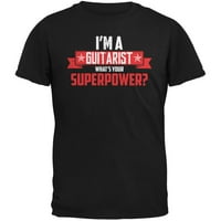 'm gitarista Koja je vaša majica za odrasle u supersilower-u - srednja