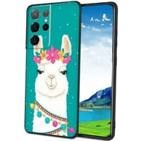 Kompatibilan sa Samsung Galaxy S Ultra S telefonom, Lama-Alpaca Case Silikon zaštitni za teen Girl Boy