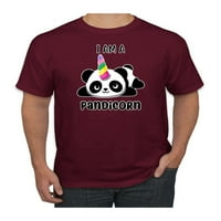 Ja sam pandicorn smiješno slatka dugačka panda jednorog muško pop kultura grafička majica