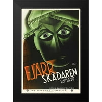 Hollywood Photo Archive crni moderni uokvireni muzej umjetnički print pod nazivom - švedski - vinovanje