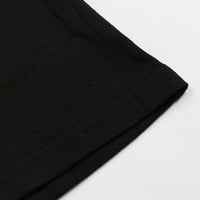 Crna točna haljina V izrez za žene za žene Žene kratki rukav Split Europske i američke haljine žene