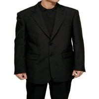 Muška crna haljina odijelo - uključuje jaknu i hlače