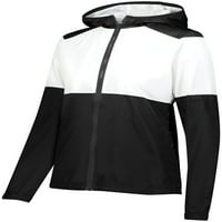 Holloway Sportswear S Womens serijska jakna Crna bijela 229728
