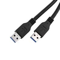 Dual USB 3. Muškarci do ženskog produženog kabla, 4,8Gbps Pogodan praktični USB 3. Muško za žensko,
