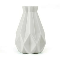 Nova origamis plastična vaza bijela imitacija keramičke cvjetne košara za cvijeće