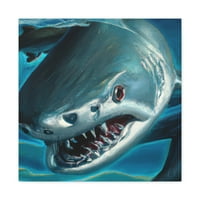 Shark Plivanje opasno - platno