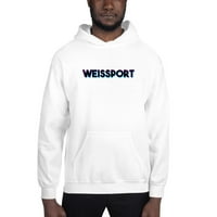 3xl TRI Color Weissport Hoodie pulover dukseričenje po nedefiniranim poklonima