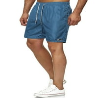 Ljetne hlače Ljetne hlače LUMEFO MENS sa džepovima visokih struka Mini pantalone za vuče elastične utikače