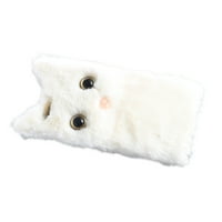 Fluffy Cat Telefon Case Otporni na udarce otporan na kap poklopca tople kože otporne na scrat za iPhone