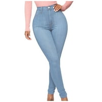 Špwfbe žene Jeans traperice za žene Trendy Stretch ženske traperice Plus size modne casual olovke plus