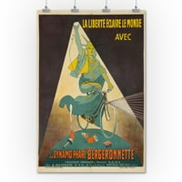 La dinamo Phare Bergerennette Vintage poster Francuska C