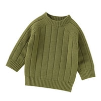 Jesenja zima topla odjeća djevojačka dječaka slatka dugi rukavi pulover pulover dugih rukava