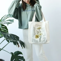 Wanwan Dekorativne torbe za rame Sve utakmice Korejski stil modne platnene torbe za svakodnevni život