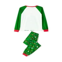 Springcmy božićne pidžame za obiteljski božićni PJS Usklađivanje setova božićno drvce Top plažene hlače