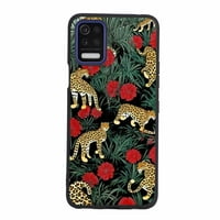 Leopard Telefon futrola za LG k za žene Muška Pokloni, Soft Silikonski stil Otporan na udarce - Leopard