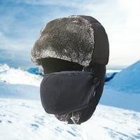 Zima u termalnom krznenom kapu za bomber kapu sa zaklopkom za uho Facep toplijeg vjetrootporno osjetljivih
