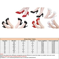 Colisha Dame Stiletto potpetice s visokim potpeticama napetane haljine cipele cipele za cipele za cipele