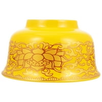 Hram keramička zdjelica, ukrasna zdjela, budistička ponuda, ukras doma, glatka keramička zdjela izdržljiva
