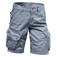 Menshorts Clearence Cargo Hlače Bib hlače Kovall sa džepovima Teretane kratke hlače za muškarce Stretch