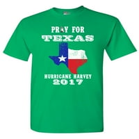 Moli se za Teksas kartu Hurrigane Harvey Survivor DT za odrasle majica Tee