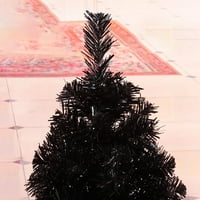 Desktop Božićno stablo Realističan odvojivi antiklizacijski pokloni Visoko žilavost Scena scene Crni