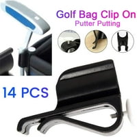 Golf Putter Clip Golf Bag Clip on Putter Clamp Holder Golf Tratter Clip Organizer Ball Marker za golf