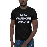 2xl analitičar za skladište podataka Retro stil kratkih rukava majica kratkih rukava po nedefiniranim
