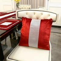 TOUIYU SPREMENTNI jastučni jastuk navlake sa opterećenim jastučem za bacanje od kristala za kancelariju kauča