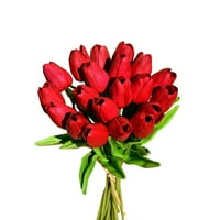 Umjetni tulip cvijet pravi dodir cvjetni buket bouket za vjenčanje ukras za kućni dekor