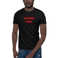 Crvena španska vilica s kratkim rukavom majica s nedefiniranim poklonima