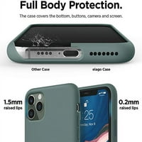 Elago iPhone Pro MA Case - Premium tekući silikon, podignuta usna, puna zaštita tijela, obloge od mikrovlakana,