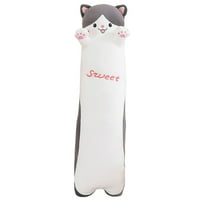 Kawaii Cat Plish igračke Realistične punjene lutke ljupke meke pliša jastuk jastuk pliša lutka za djecu