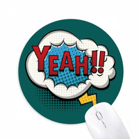 Dijalog Boom Da, označen je miševa za okrugla gumena ploča za miša Neklizajuća igra