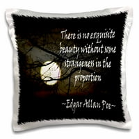 3Droza Edgar Allan Poe Nema izvrsne fotografije je fotografije Mjeseca sa citatom - jastukom, po
