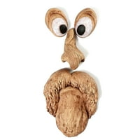 Smrinog smiješna kora ghost u obliku lica u obliku drveta monstrumente lica na licu Garden Prop