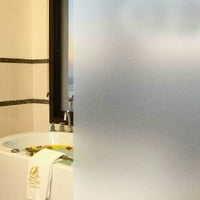 PVC smrznuti prozor Film Matte Bijeli prozor Film zamrznuta naljepnica za prozor Statički Cling stakleni
