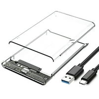 Carevas Hard disk Torp-C Prozirni HDD kućište velike brzine Jednostavna instalacija za HDD SSD