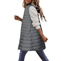 Cacomomrk PI ženski kaputi i jakne plus veličina Veličina veznog odjeća zimske jakne topli džep dugi