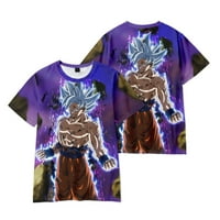Ženske i muške vrhove Ljeto Dragonball lik Ispiši kratke majice s kratkim rukavima cool redovna majica